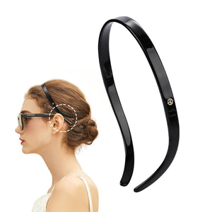 Hair Band for Eyewear, No Pressure, Non Slip Fashion Thin Headbands for Women